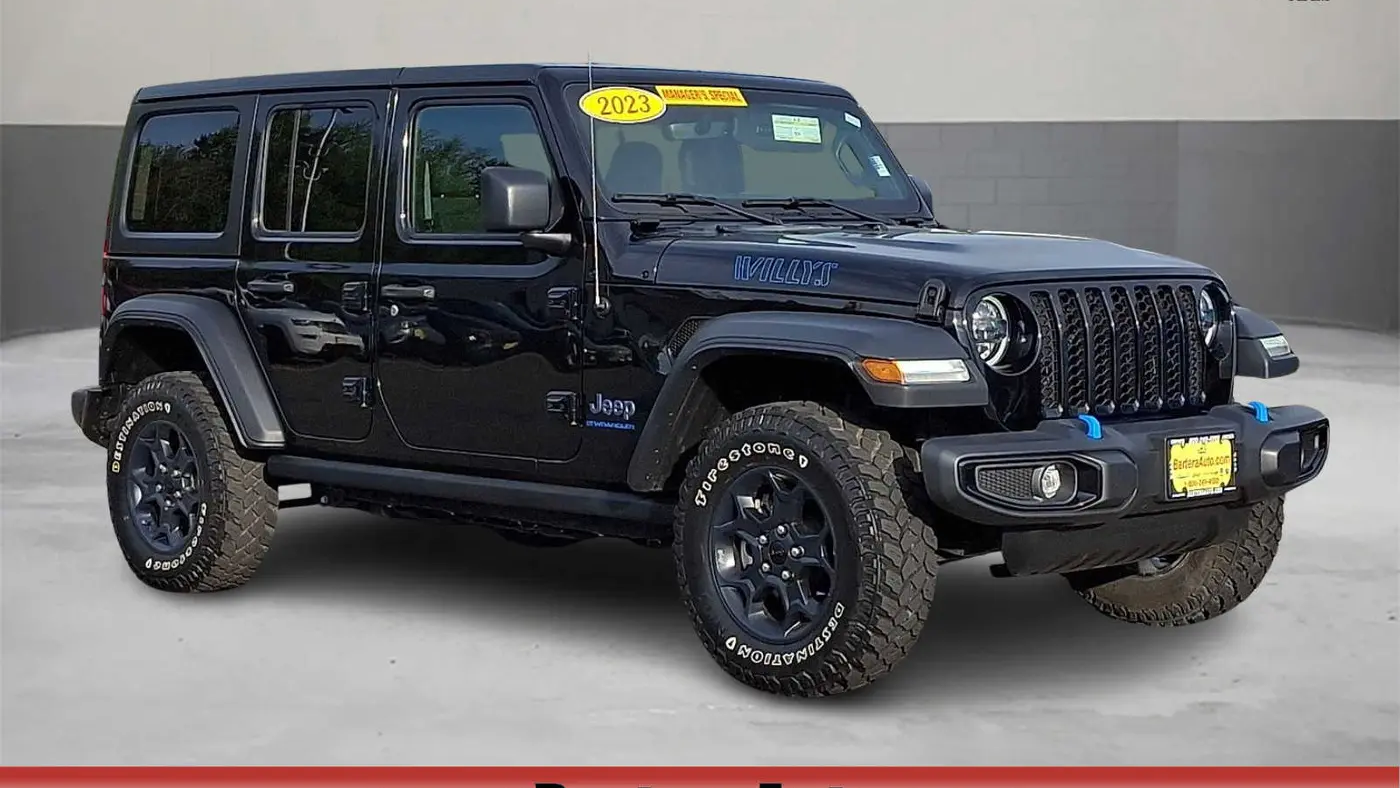 Preowned 2023 Jeep Wrangler Willys 4xe for Sale