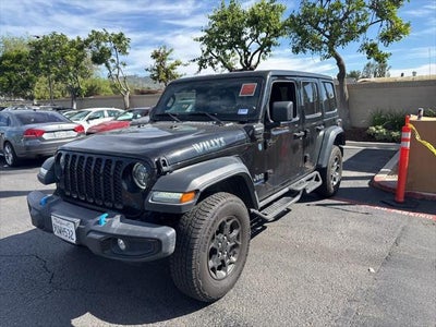 2023 Jeep Wrangler 4X4 Willys 4XE 4DR SUV