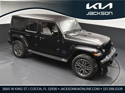 2022 Jeep Wrangler Unlimited 4X4 Sahara 4XE 4DR SUV