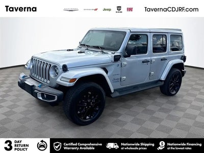 Photo of a 2022 Jeep Wrangler Unlimited 4X4 Sahara 4XE 4DR SUV for sale
