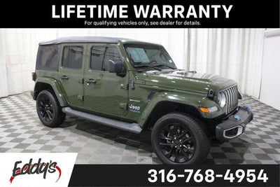 2022 Jeep Wrangler Unlimited 4X4 Sahara 4XE 4DR SUV