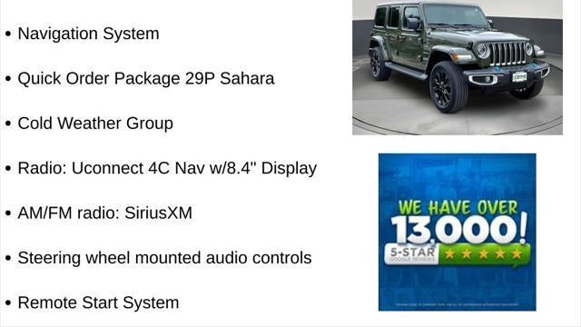 2023 Jeep Wrangler Sahara 4xe