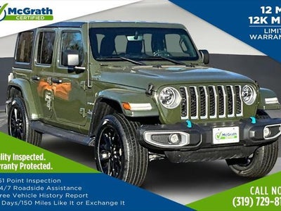 2023 Jeep Wrangler 4X4 Sahara 4XE 4DR SUV