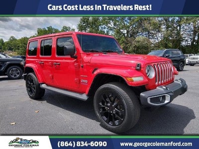 Photo of a 2021 Jeep Wrangler Unlimited 4X4 Sahara 4XE 4DR SUV for sale