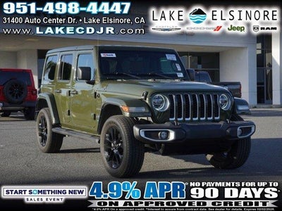 2021 Jeep Wrangler Unlimited 4X4 Sahara 4XE 4DR SUV