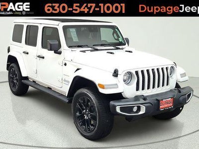 Photo of a 2021 Jeep Wrangler Unlimited 4X4 Sahara 4XE 4DR SUV for sale