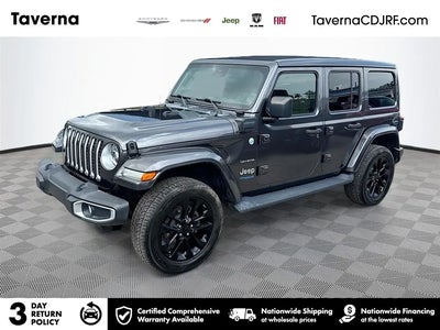 Photo of a 2021 Jeep Wrangler Unlimited 4X4 Sahara 4XE 4DR SUV for sale
