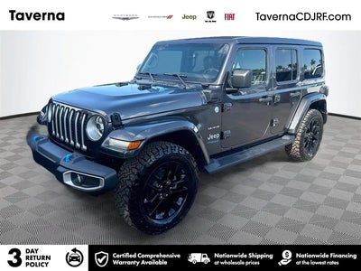 Photo of a 2022 Jeep Wrangler Unlimited 4X4 Sahara 4XE 4DR SUV for sale