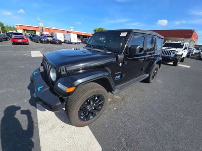 Photo of a 2022 Jeep Wrangler Unlimited 4X4 Sahara 4XE 4DR SUV for sale