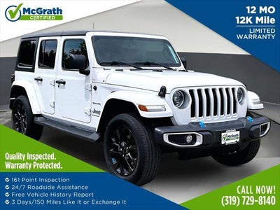 Photo of a 2023 Jeep Wrangler 4X4 Sahara 4XE 4DR SUV for sale