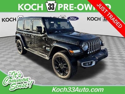 2021 Jeep Wrangler Unlimited 4X4 Sahara 4XE 4DR SUV