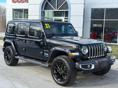 2021 Jeep Wrangler Unlimited 4X4 Sahara 4XE 4DR SUV