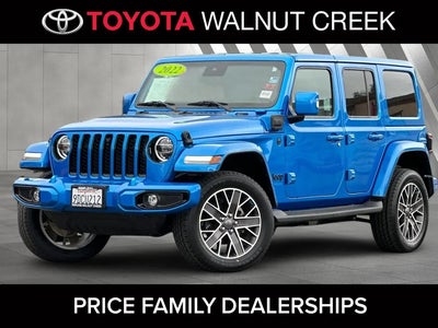 2022 Jeep Wrangler Unlimited 4X4 Sahara 4XE 4DR SUV