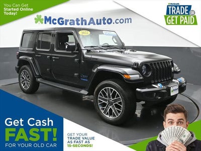 2022 Jeep Wrangler Unlimited 4X4 Sahara 4XE 4DR SUV