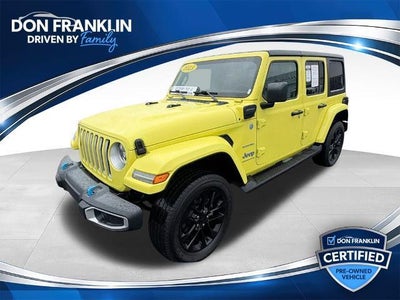Photo of a 2023 Jeep Wrangler 4X4 Sahara 4XE 4DR SUV for sale