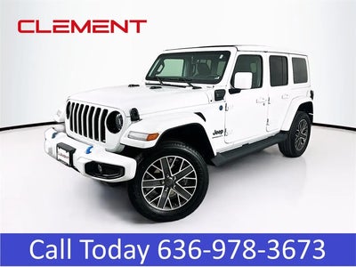2023 Jeep Wrangler 4X4 Sahara 4XE 4DR SUV