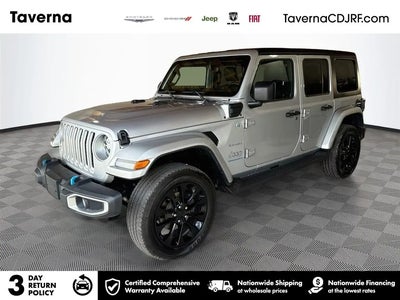 Photo of a 2023 Jeep Wrangler 4X4 Sahara 4XE 4DR SUV for sale