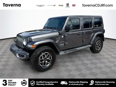 Photo of a 2021 Jeep Wrangler Unlimited 4X4 Sahara 4XE 4DR SUV for sale