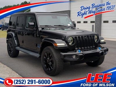 2021 Jeep Wrangler Unlimited 4X4 Sahara 4XE 4DR SUV