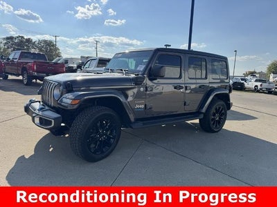2022 Jeep Wrangler Unlimited 4X4 Sahara 4XE 4DR SUV