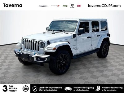 Photo of a 2022 Jeep Wrangler Unlimited 4X4 Sahara 4XE 4DR SUV for sale