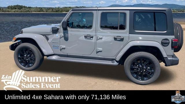Preowned 2022 Jeep Wrangler Unlimited Sahara 4xe for Sale