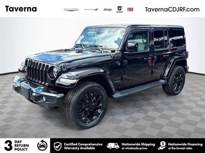 Photo of a 2021 Jeep Wrangler Unlimited 4X4 Sahara 4XE 4DR SUV for sale