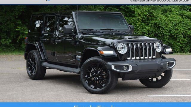 Preowned 2021 Jeep Wrangler Unlimited Sahara 4xe for Sale