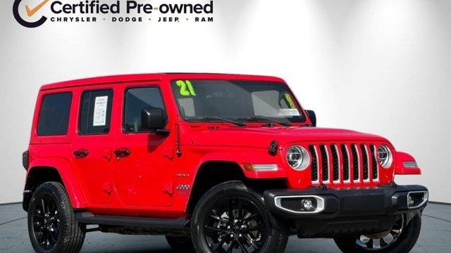 Preowned 2021 Jeep Wrangler Unlimited Sahara 4xe for Sale