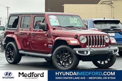 2021 Jeep Wrangler Unlimited 4X4 Sahara 4XE 4DR SUV