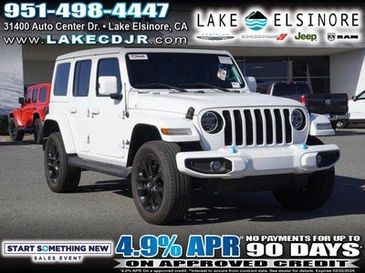 2021 Jeep Wrangler Unlimited 4X4 Sahara 4XE 4DR SUV