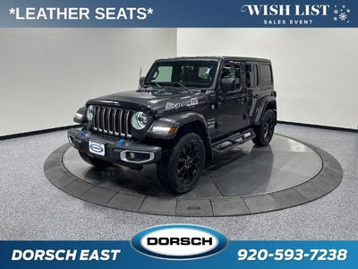 2022 Jeep Wrangler Unlimited 4X4 Sahara 4XE 4DR SUV