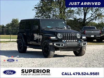 2022 Jeep Wrangler Unlimited 4X4 Sahara 4XE 4DR SUV