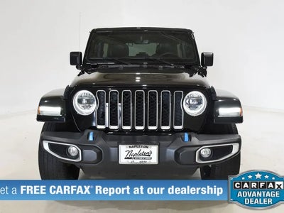 Photo of a 2023 Jeep Wrangler 4X4 Sahara 4XE 4DR SUV for sale