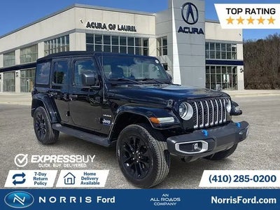 Photo of a 2023 Jeep Wrangler 4X4 Sahara 4XE 4DR SUV for sale