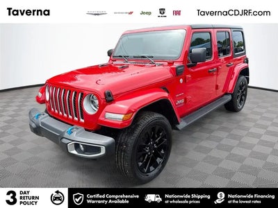 Photo of a 2022 Jeep Wrangler Unlimited 4X4 Sahara 4XE 4DR SUV for sale