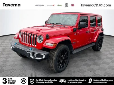 Photo of a 2022 Jeep Wrangler Unlimited 4X4 Sahara 4XE 4DR SUV for sale