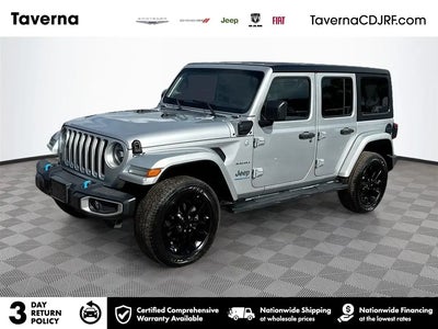 Photo of a 2023 Jeep Wrangler 4X4 Sahara 4XE 4DR SUV for sale