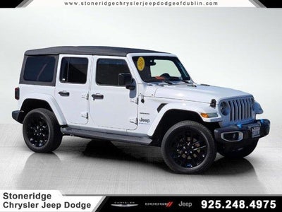 Photo of a 2023 Jeep Wrangler 4X4 Sahara 4XE 4DR SUV for sale