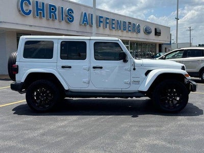 Photo of a 2021 Jeep Wrangler Unlimited 4X4 Sahara 4XE 4DR SUV for sale