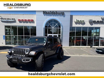 2021 Jeep Wrangler Unlimited 4X4 Sahara 4XE 4DR SUV
