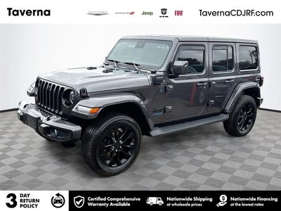 Photo of a 2021 Jeep Wrangler Unlimited 4X4 Sahara 4XE 4DR SUV for sale