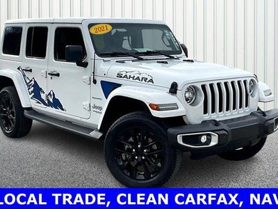 2021 Jeep Wrangler Unlimited 4X4 Sahara 4XE 4DR SUV
