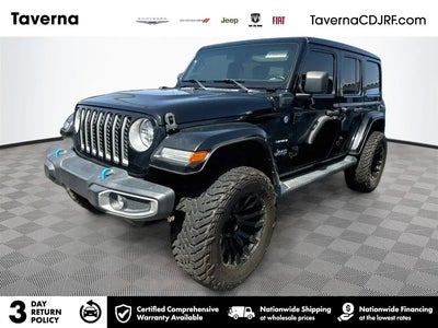 Photo of a 2022 Jeep Wrangler Unlimited 4X4 Sahara 4XE 4DR SUV for sale