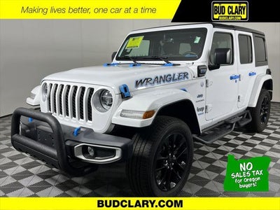 2022 Jeep Wrangler Unlimited 4X4 Sahara 4XE 4DR SUV