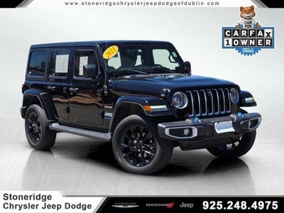 Photo of a 2023 Jeep Wrangler 4X4 Sahara 4XE 4DR SUV for sale