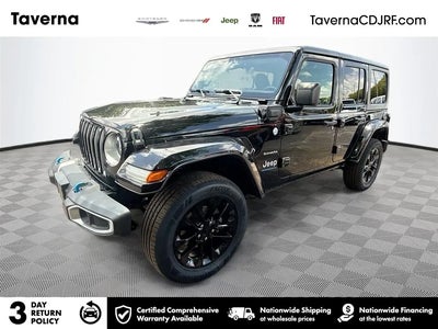 Photo of a 2023 Jeep Wrangler 4X4 Sahara 4XE 4DR SUV for sale