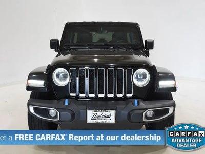 Photo of a 2023 Jeep Wrangler 4X4 Sahara 4XE 4DR SUV for sale