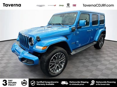 Photo of a 2023 Jeep Wrangler 4X4 High Altitude 4XE 4DR SUV for sale