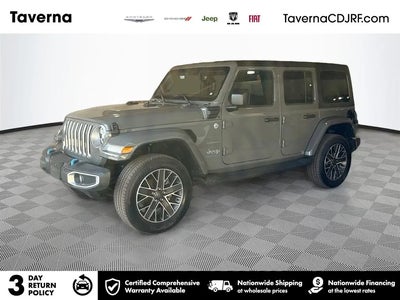 Photo of a 2023 Jeep Wrangler 4X4 Sahara 4XE 4DR SUV for sale